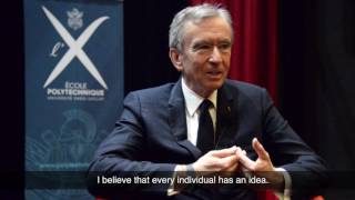 3 questions to Bernard Arnault CEO of LVMH [upl. by Folsom614]