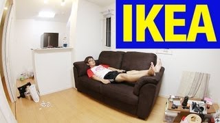 【新居生活90日目】IKEAでソファを買ってみた！  TIDAFORS ２人掛けソファ [upl. by Etaner452]