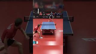 You wont BELIEVE this INSANE Table Tennis rally [upl. by Volotta998]