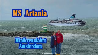 MS Artania Minikreuzfahrt Amsterdam Phoenix Reisen [upl. by Catie]