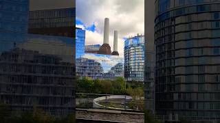 BATTERSEA BEHIND GLASS travel batterseapowerstation culture architecture london shorts [upl. by Animor]