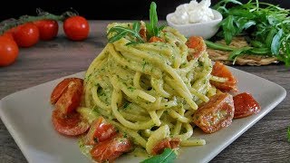 Spaghetti al pesto di rucola e pomodorini [upl. by Trager]