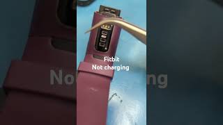 Fitbit Not charging issue Fix [upl. by Hilten]