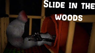 NEVER slide down slides in the WOODS  slide in the woods gameplay [upl. by Olecram]