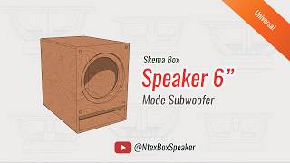 Skema Box Subwoofer 6 Inci [upl. by Enitsenrae]