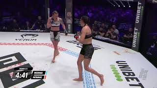 Ewelina Wozniak vs Ivana Siric PetrovicAres FC 1420230407 [upl. by Ataliah908]