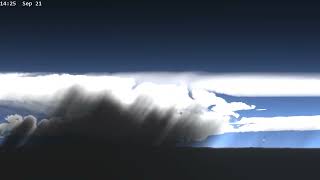 Strong Island Storm Timelapse [upl. by Akemet155]