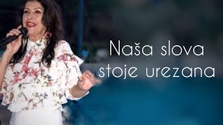 Mirsada Becirovic  Nasa slova stoje urezana  2018 [upl. by Talyah430]