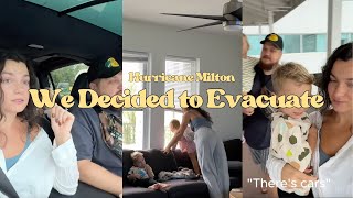 Are We Evacuating Hurricane Milton Plan [upl. by Aelram]