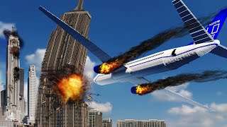 Realistic Plane Crashes w Ragdolls 😱 Teardown [upl. by Arica]