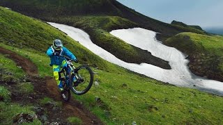 Freeride MTB Into the Dirt of Iceland [upl. by Nesyla529]