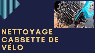 Nettoyer et dégraisser sa cassette de vélo très facilement [upl. by Raman447]