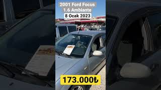 2001 Model Ford Focus 16 Ambiante 173000₺ Adana Oto Pazarı Sahibinden Satılık Arabalar 8 Ocak 2023 [upl. by Cadell447]