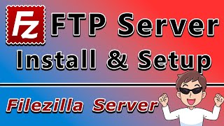 FileZilla FTP Server setup using the new UI  Windows 10 [upl. by Nuahsal]