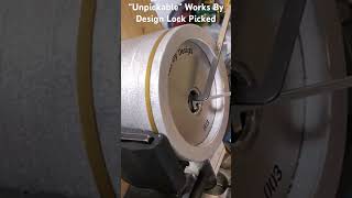 “Unpickable” Works by Design Adaptive Pin Lock lockpicking locksport [upl. by Gaulin646]