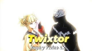 Toga y Twice 4k Twixtor [upl. by Zippel898]