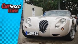 Wiesmann MF3 Roadster start up and HARD ACCELERATION [upl. by Jaquelin]