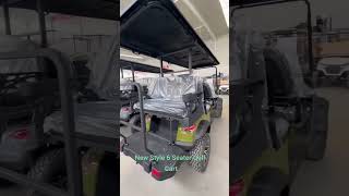 New Style 6 Seater Golf Cart [upl. by Araem]