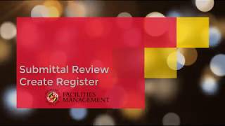 4 Submittal Review Create Register [upl. by Stclair435]