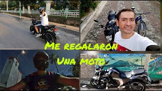 Un Suscriptor me regaló una moto San Vicente El Salvador [upl. by Naeerb]