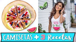 3 RECETAS DE SNACKS SALUDABLES VEGANOS🍉Yovana [upl. by Bea]