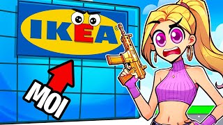 CACHECACHE GEANT dans un IKEA Fortnite [upl. by Aicrag]