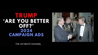 2024 Trump Campaign Ad Are You Better Off [upl. by Collimore320]