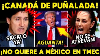 ¡CANADA NOS APUÑALA POR LA ESPALDA QUIEREN SACAR A MX DEL TRATADO [upl. by Eentirb]