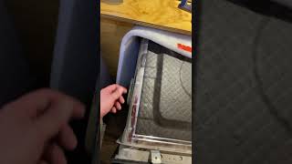 KitchenAid dishwasher leaking from the bottom left of door Easy Fix [upl. by Gwendolyn]