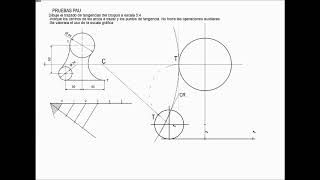 14 FIGURA DE TANGENCIAS  PRUEBAS PAU [upl. by Halfon399]