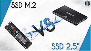 FR SSD M2 VS SSD 25quot  HardwareFR [upl. by Ardnuahs]