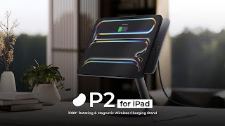 iPadユーザーのスマートライフを応援する、iPad用オールインワンマグネットワイヤレス充電スタンド  REDBEAN P2 iPad充電スタンド [upl. by Tunnell]