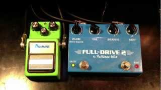 Vintage Ibanez TS9 vs Fulltone Fulldrive 2 [upl. by Silvia92]