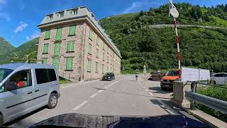 Driving over the Grimsel Pass and Furka Pass  Switzerland  August 2024 [upl. by Hum]