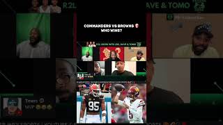 Who wins Commanders or Browns refuse2losesports browns commanders [upl. by Dahaf]