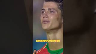 Ronaldo Crying 👀😢  Shorts  FootBall  RonaLdo  cR7 [upl. by Baudin]