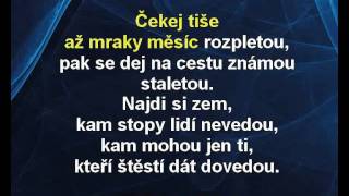 Eva Olmerová  Čekej tiše karaoke z wwwkaraokezabavacz [upl. by Inaffit]