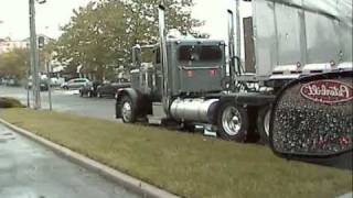 Custom Peterbilt 379Exhd leavin the peterbilt dealership pt1 [upl. by Necaj]