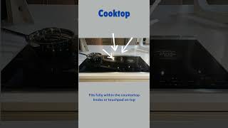 What is a range top VS a cooktop [upl. by Rehotsirk]