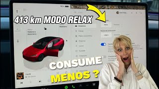 Tesla Model 3 Highland 413 KM en Modo Relax Mejora Consumo [upl. by Sutelc607]