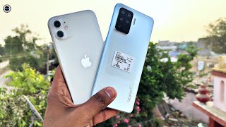 OPPO F19 Pro Vs iPhone 11 Camera Test amp Comparison  Which is The Best [upl. by Cnut393]