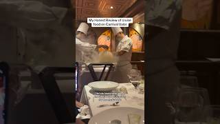 My honest review of cruise food Carnival Valorcruise carnival cruiseship cruisetips [upl. by Atik]