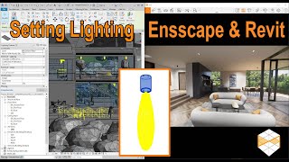 Enscape Lighting Tutorial for Revit [upl. by Elmer953]