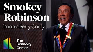 Smokey Robinson honors Berry Gordy  44th Kennedy Center Honors [upl. by Bettina807]