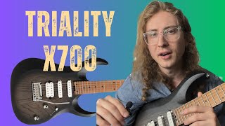 Cort Triality X700  a guitar with 7 voices [upl. by Mercedes298]