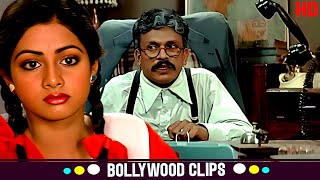 इंडियन इनविजिबल मैन की अजीब कहानी  Anil Kapoor Sridevi  Mr India Scene [upl. by Seidel199]