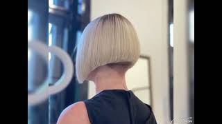 Professional Nape shaved Bob Cuts 2024 [upl. by Nafets]