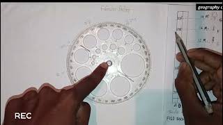 Prismatic compass survey radiation methodप्रिज्मेटिक कंपास सर्वे का डायग्राम कैसे बनाएं [upl. by Enialem]