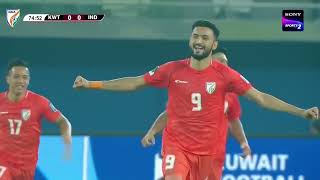 Kuwait 01 India  FIFA World Cup 2026 amp AFC Asian Cup 2027 Joint Qualification Round 2  Highlights [upl. by Edras]