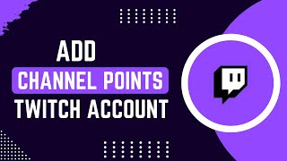 Twitch How To Add Channel Points [upl. by Nevin130]